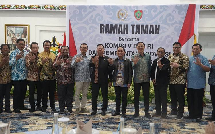 Kunjungan Komisi V DPR RI di Kalteng Fokus Bahas Infrastruktur Perhubungan