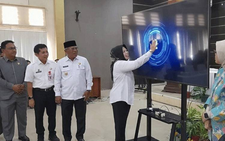 Luncurkan Aplikasi E-Sakip, Upaya Pemkab Kobar Tingkatkan Kinerja Pemerintahan
