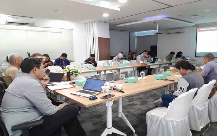 Media Update Batang Garing atau Berbagi Berita tentang Perkembangan Industri Jasa Keuangan, Sosialiasi Pengenalan Pasar Modal Indonesia dan Halal Bihalal bersama insan pers pada Rabu, 16 April 2025.(FOTO: TESTI PRISCILLA)