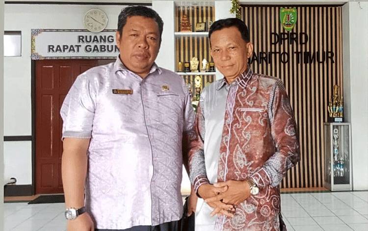 Ketua Pansus LKPJ DPRD Barito Timur Terima Kunjungan DPRD Hulu Sungai Utara