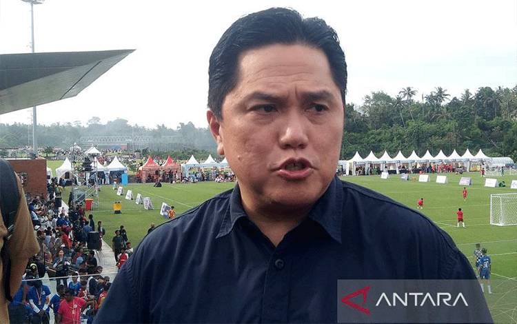 Erick Tegaskan Pembenahan Sepakbola Indonesia Dilakukan Bersamaan