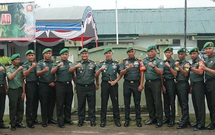 Lanjutkan Kunjungan Kerja ke Koramil, Begini Pesan Dandim 1011 Kapuas