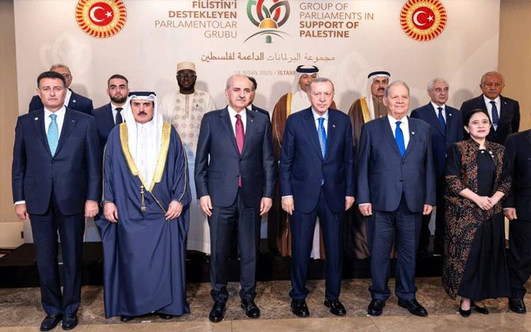 Puan-Erdogan Beraudiensi pada Forum Parlemen Dukung Palestina di Turki