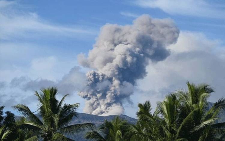 PGA Dukono Catat Sebanyak 252 Kali Terjadi Letusan