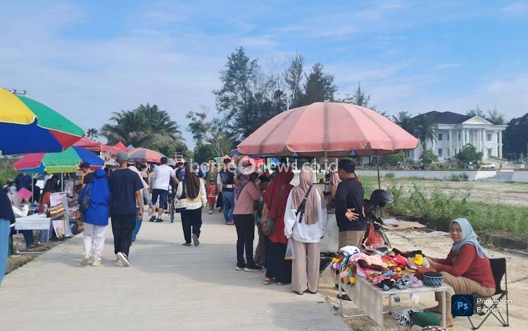 Pemkab Kobar Tata Ulang Lapak UMKM di CFD, Pedagang Dipindah ke Pangkalan Bun Park