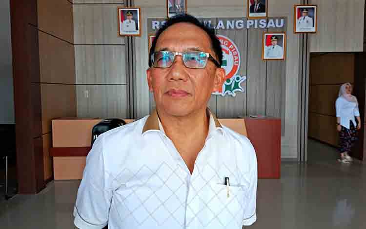 Direktur BLUD RSUD Pulang Pisau, dr Muliyanto Budihardjo. (FOTO: M PRADILA KANDI)