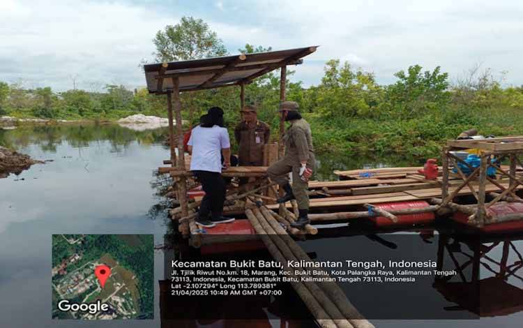 BPPRD Palangka Raya Lakukan Pengawasan Aktivitas Galian C