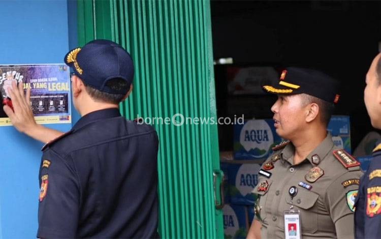 Bea Cukai Sampit-Satpol PP Seruyan Sosialisasi Rokok Ilegal