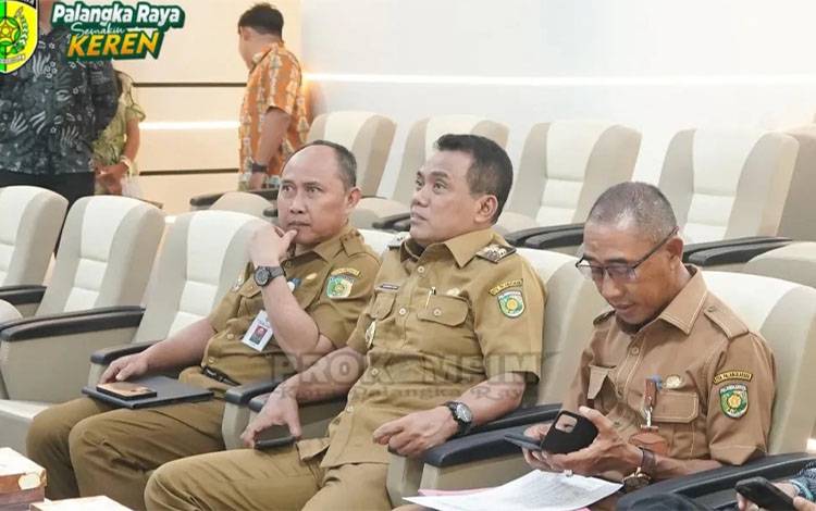 Pemko Palangka Raya Perkuat Koordinasi Pusat untuk Tekan Inflasi