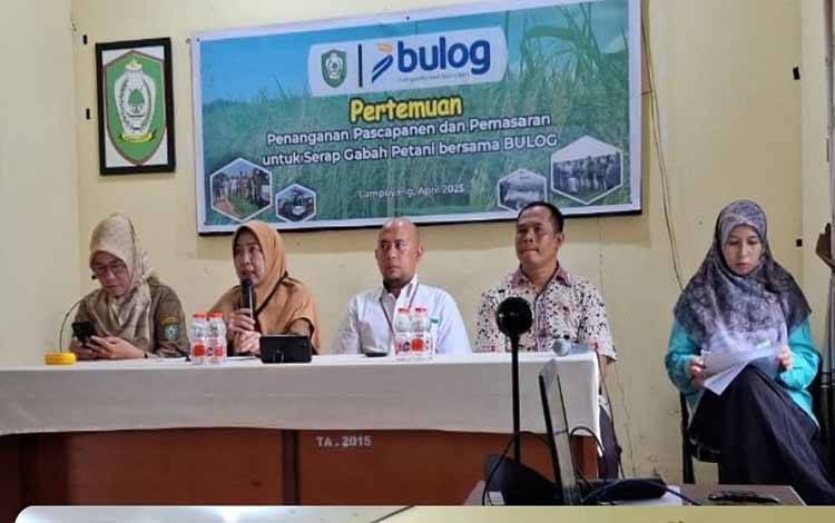 Bulog dan Dinas Pertanian Kotim Edukasi Petani Optimalisasi Penanganan Pascapanen Gabah