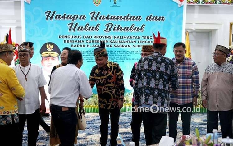 Gubernur Kalteng Dorong Gotong Royong Majukan Kalteng Lewat Semangat Huma Betang