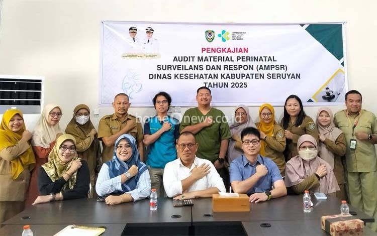 Dinkes Seruyan Gelar Audit AMP SR, Tegaskan Komitmen Tekan Angka Kematian Ibu dan Bayi