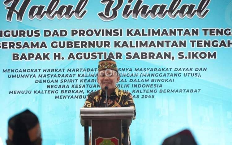 Gubernur Kalteng Kembali Tegaskan Visi Angkat Martabat Masyarakat Dayak Sambut Indonesia Emas 2045