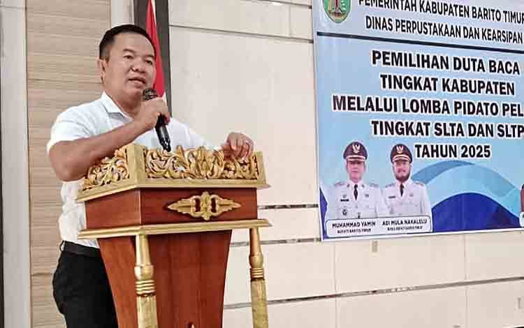 90 Pelajar Ikut Pemilihan Duta Baca Barito Timur 2025, Didorong Jadi Role Model Literasi