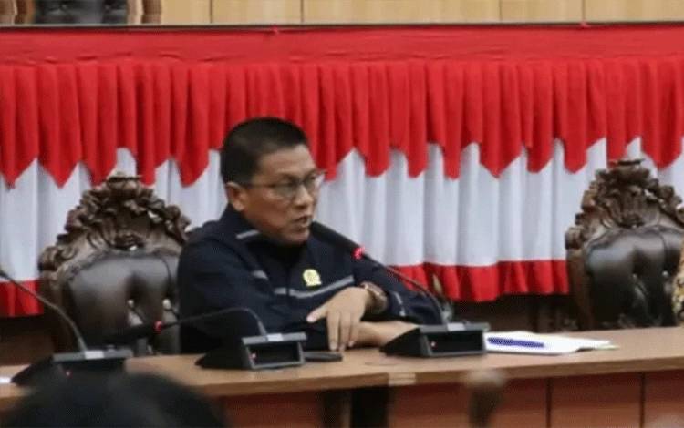 Ketua DPRD Kota Palangka Raya, Subandi. (Foto:MARINI)