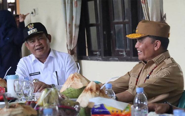Hadiri Tanam Padi Serentak di Lempuyang, Bupati Seruyan: Dukung Visi Gubernur Kalteng
