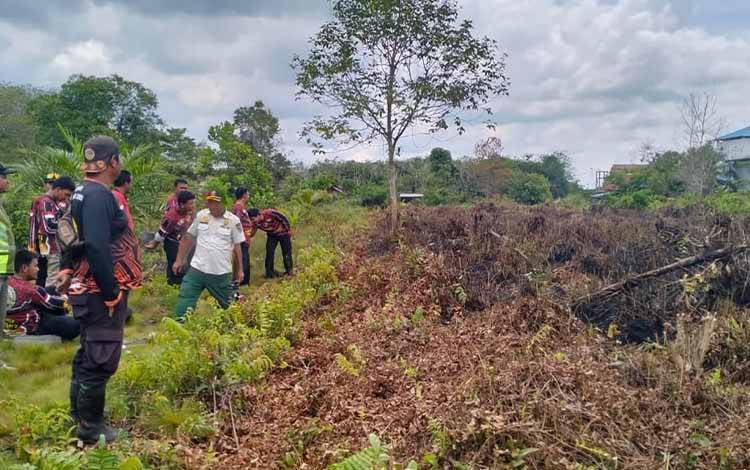 Karhutla Kembali Terjadi di Palangka Raya, TRC BPBD Siaga