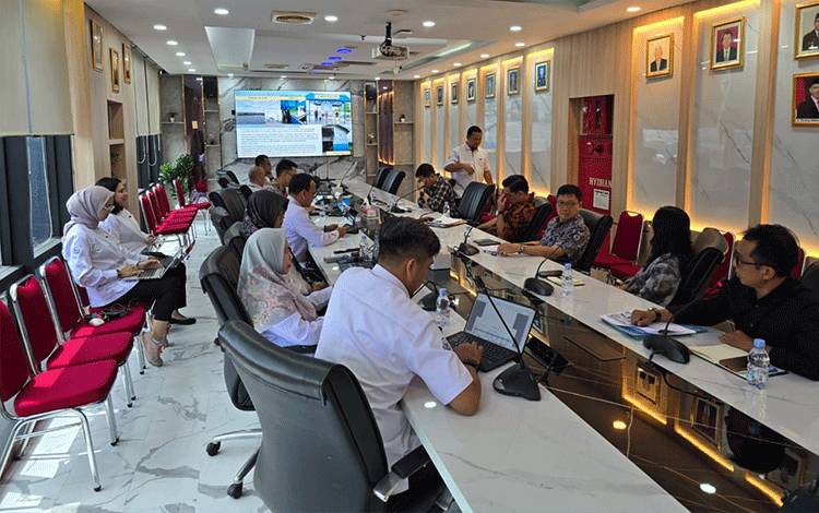 Dislutkan Kalteng Audiensi dengan KKP Bahas Pengembangan Pelabuhan Perikanan