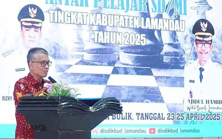 Lamandau Gelar Kejuaraan Catur Tingkat SD/MI
