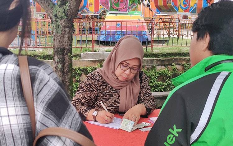 Total 496 Kendaraan Diperiksa dalam Operasi Gabungan Optimalisasi PAD Bapenda Kalteng