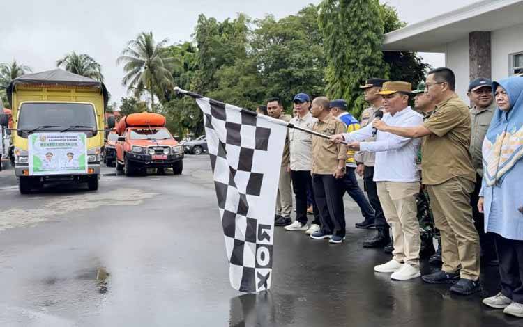 Gubernur Kirim Bantuan Darurat Bencana Banjir Wilayah DAS Barito
