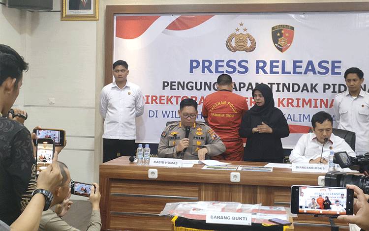 Polda Kalteng Ungkap Kasus Pembukaan Lahan Ilegal di Kawasan Hutan Produksi Lamandau