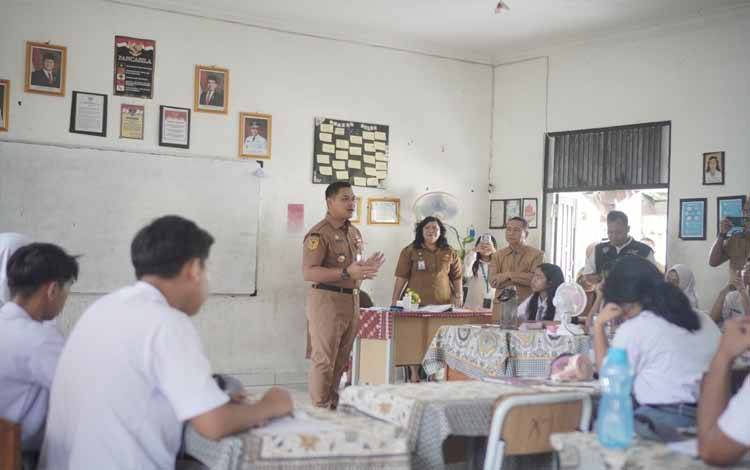 Reza Prabowo Dorong Siswa Kalteng Belajar Digital dan Jauhi Perilaku Negatif