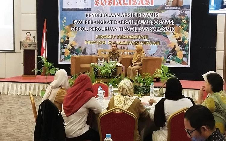Dispursip Kalteng Tekankan Pentingnya Pengelolaan Arsip Modern