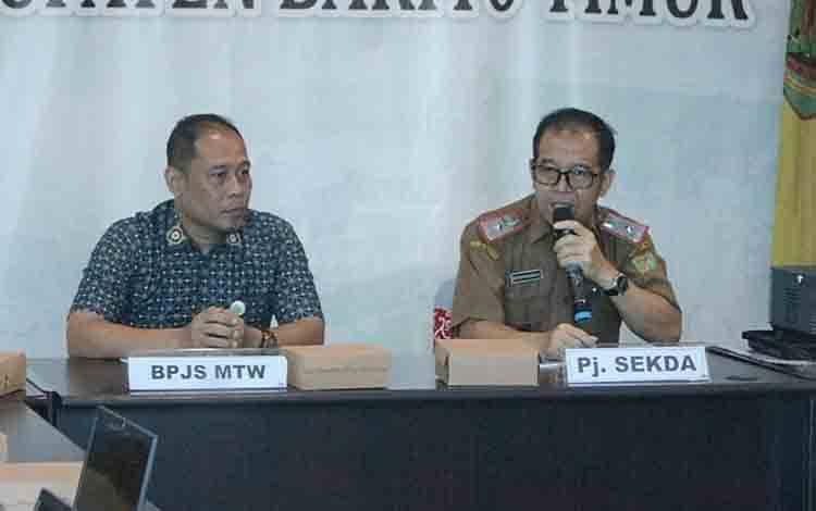 Barito Timur Kejar Target UHC 2025, Kendala Anggaran dan Akses Internet Jadi Tantangan