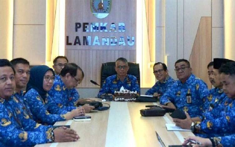 Sekda Lamandau Hadiri Pembelajaran Tatap Muka Guru Penggerak