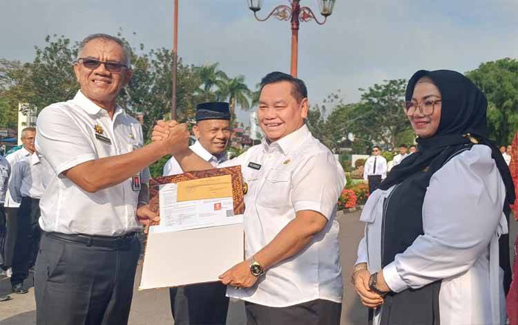 PJ Sekda Kotim Purna Tugas Setelah 35 Tahun Jadi ASN