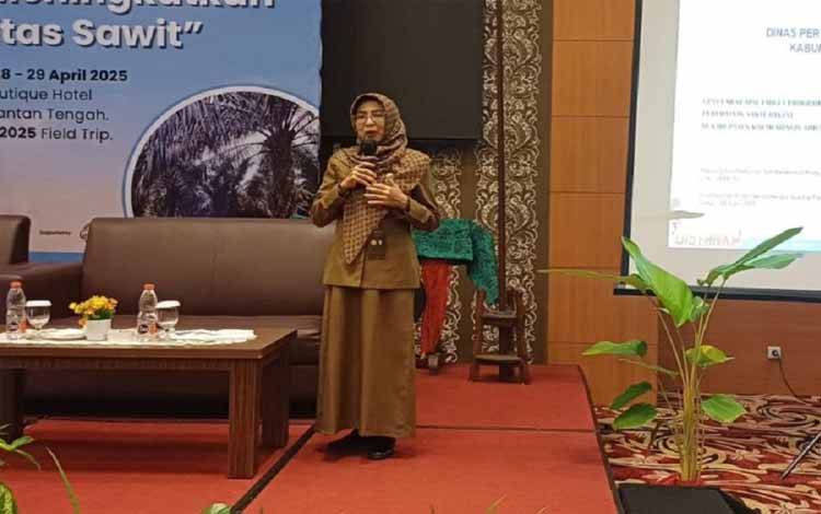 DISTANKP Kotim Dukung Percepatan Program Peremajaan Kelapa Sawit
