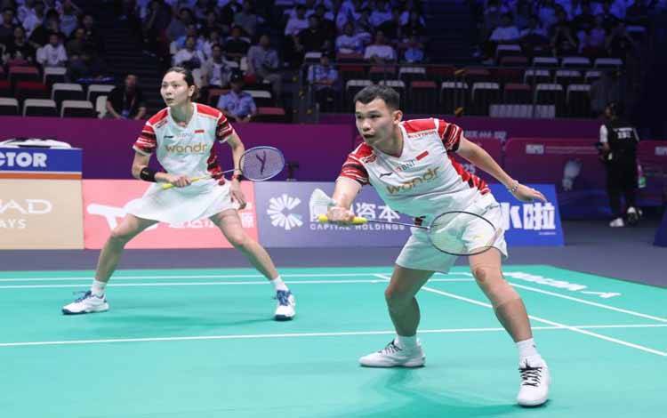 Indonesia Tertinggal 0-1 dari Denmark Usai Rinov/Gloria Kalah