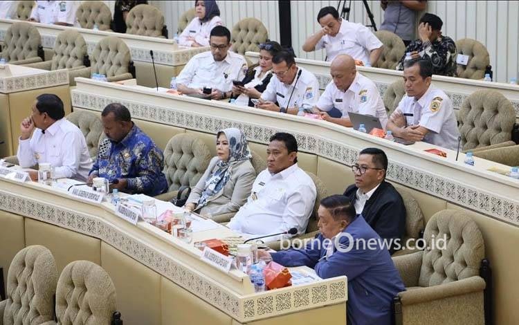 Wagub Kalteng Dorong Komisi II DPR RI Bantu Percepat Penyelesaian RTRWP