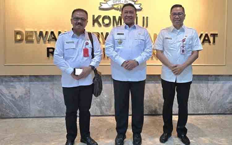 RTRWP dan Hutan Adat Jadi Sorotan Kalteng dalam RDP Komisi II DPR RI