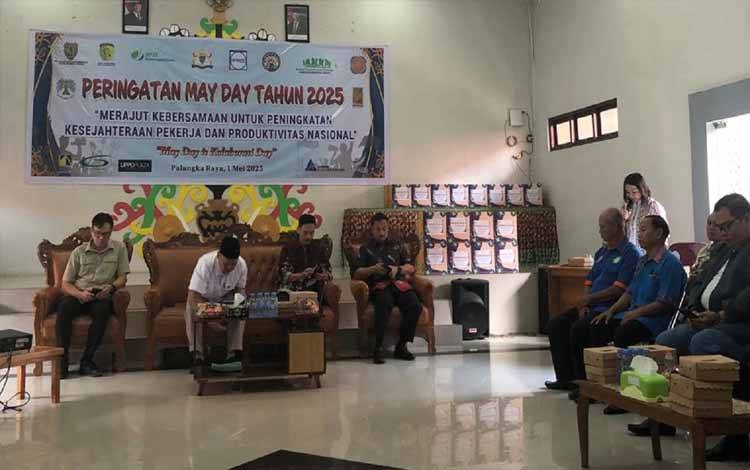 GAPKI Cabang Kalteng Hadiri Peringatan May Day 2025