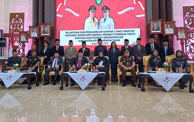 3 OPD di Kotim Kini Dipimpin Pejabat Definitif Baru