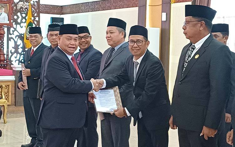 Bupati Kotim Tunjuk 7 Plt Isi Kekosongan Jabatan