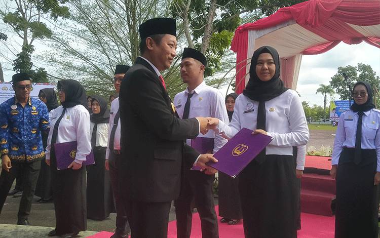 Bupati Sukamara Ingatkan ASN Aktif Masuk Kerja