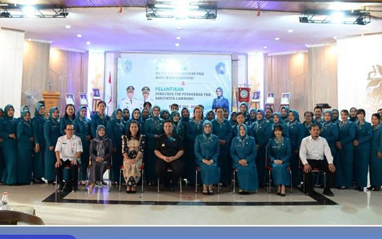 Bupati Lamandau Minta TP PKK juga Bersinergi dengan Dunia Usaha
