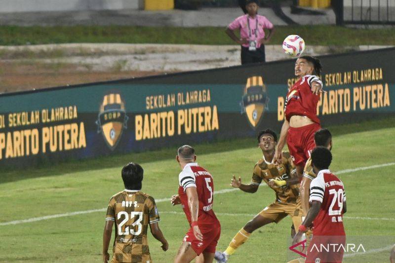 Barito Putera Jauhi Zona Degradasi Setelah Imbangi Dewa United 1-1