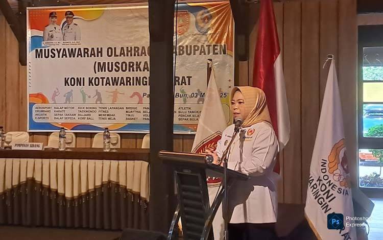 Musorkab KONI Kobar, Momentum Bangun Prestasi dan Karakter SDM Melalui Olahraga