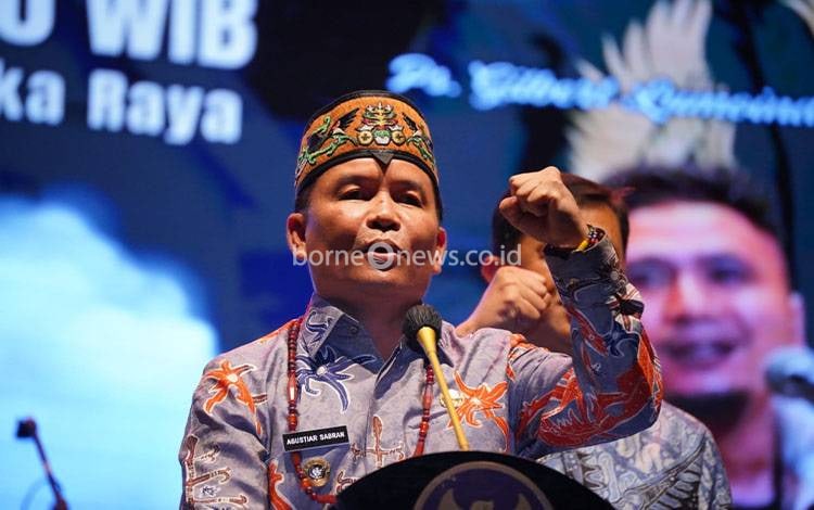 Gubernur Agustiar Sabran Minta Dukungan Warga Kristiani Wujudkan Kalteng Berkah