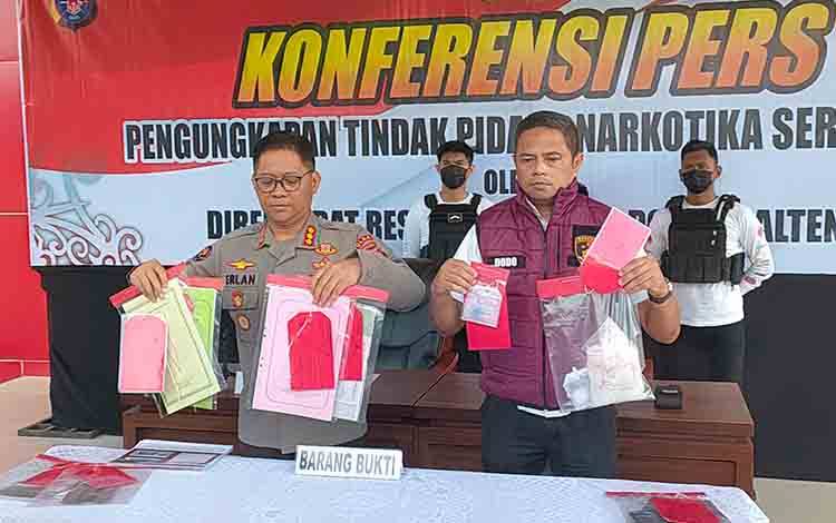 Polda Kalteng Ungkap Kasus Narkoba dan TPPU