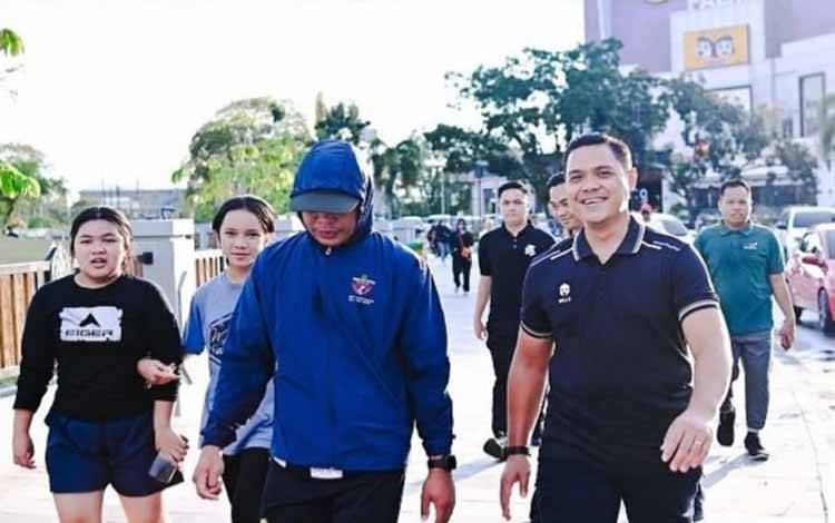 Plt Kepala Dinas Pendidikan Kalteng Ajak Pelajar Rajin Olahraga, Joging Jadi Rekomendasi