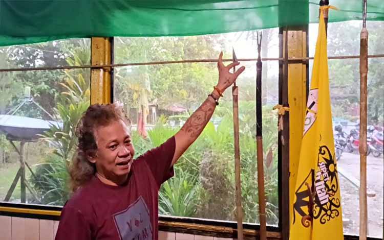 Tokoh Adat Pulang Pisau Lestarikan Adat dan Budaya Dayak