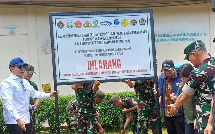 DPRD Kotim Minta Pemda Pertanyakan Kejelasan Penyitaan Lahan Sawit oleh Satgas PKH