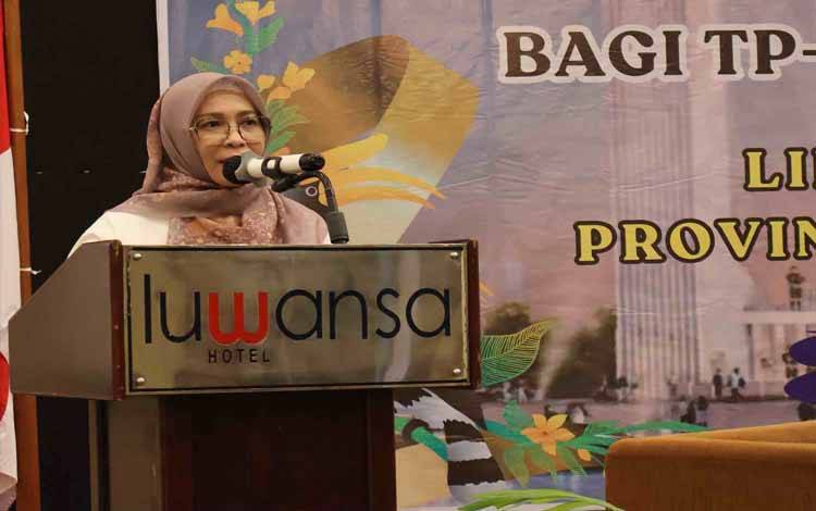 Dispursip Kalteng Ajak TP-PKK dan DWP Selamatkan Arsip Keluarga dari Ancaman Bencana