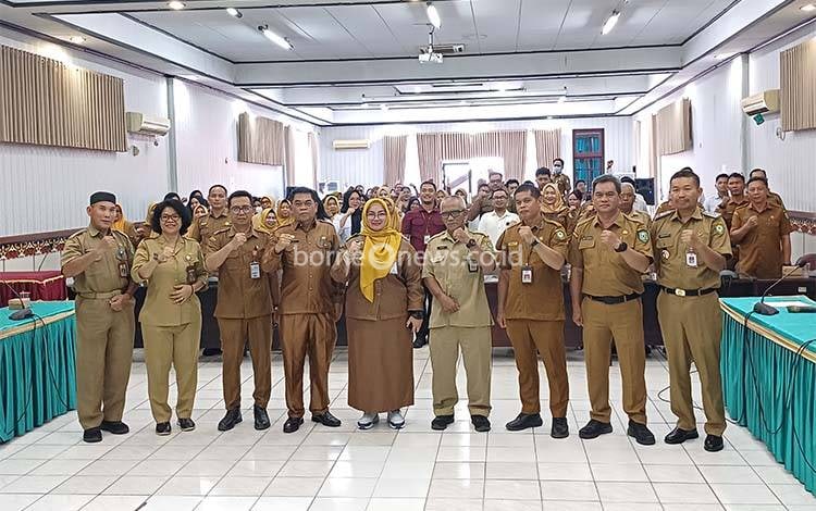 Sertijab Pejabat Setda, Ini Pesan Wabup Kotim