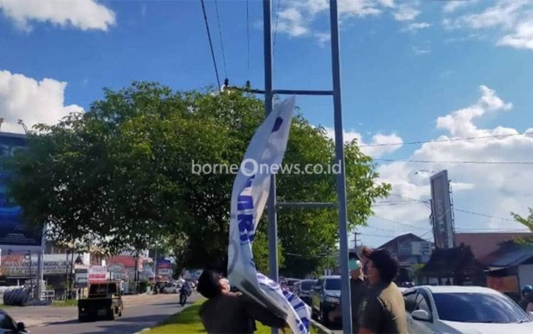 DPRD Palangka Raya Minta Penertiban Spanduk/Baliho Tanpa Izin